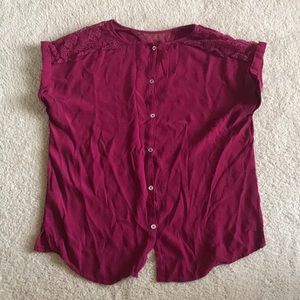 Cute short sleeve blouse